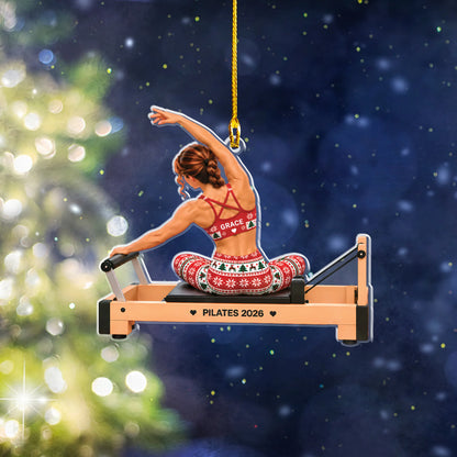 The Mermaid Pose 2D Flat Ornament Option S