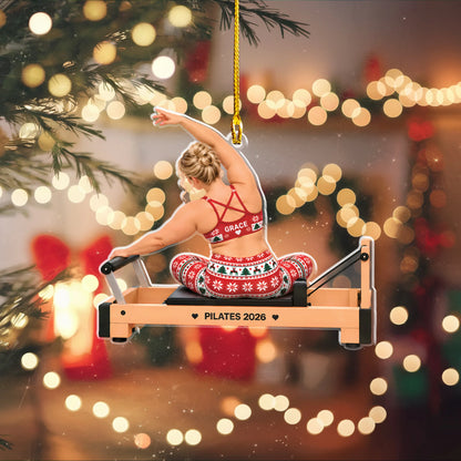 The Mermaid Pose 2D Flat Ornament Option L