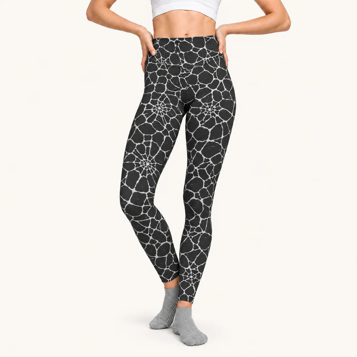 Spiderweb Noir Women's Leggings