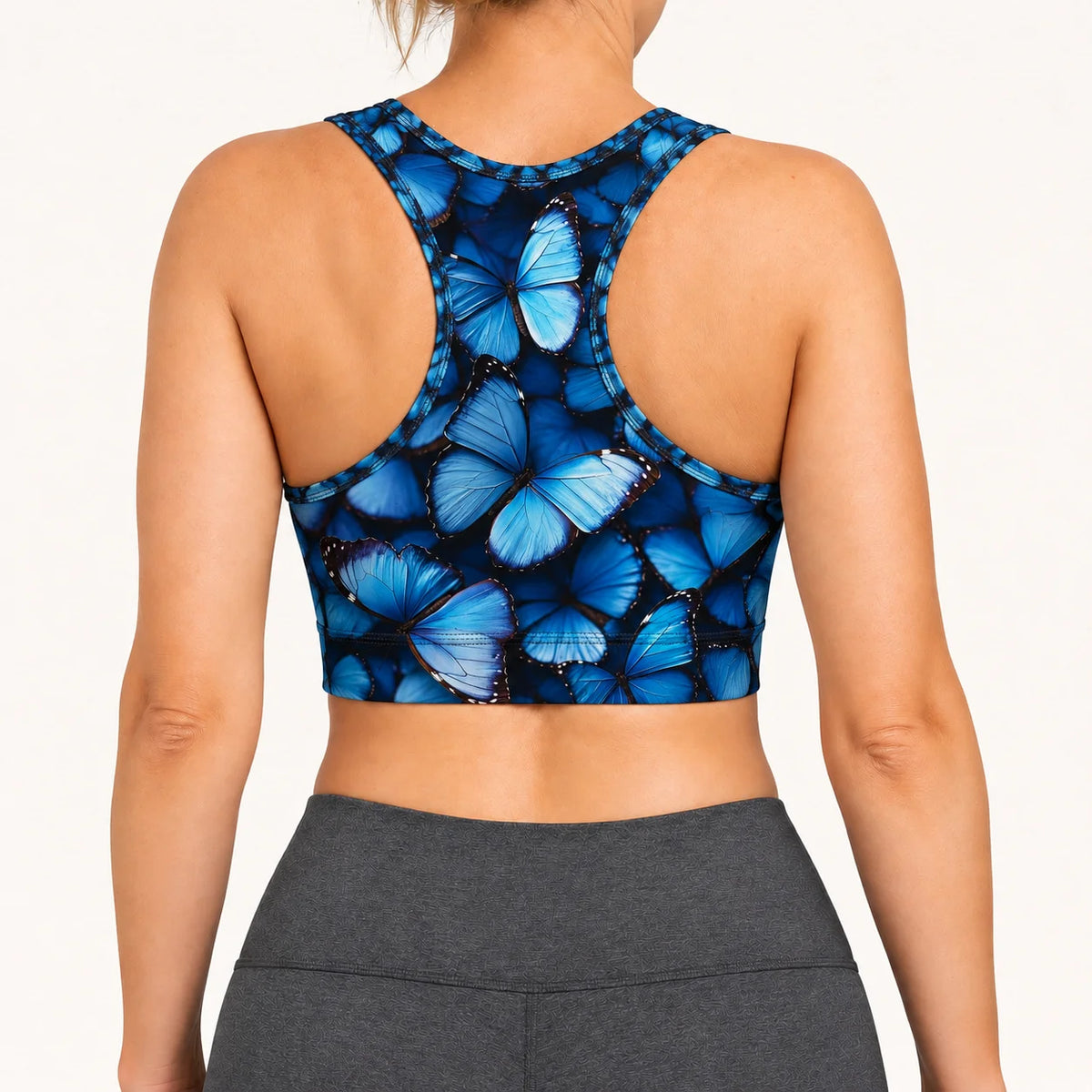 Butterfly Bloom Racer Back Bra