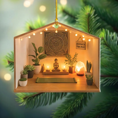 Yoga Nook Acrylic Ornament