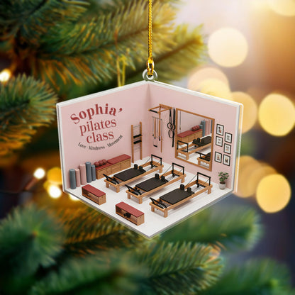 Pilates Class Acrylic Ornament