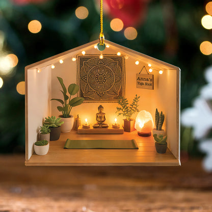 Yoga Nook Acrylic Ornament