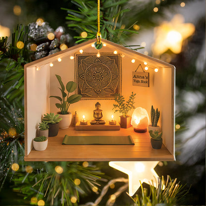 Yoga Nook Acrylic Ornament