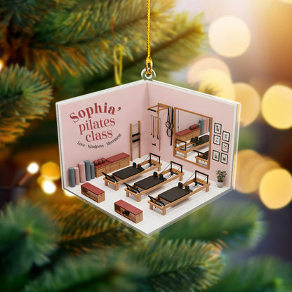 Pilates Class Acrylic Ornament