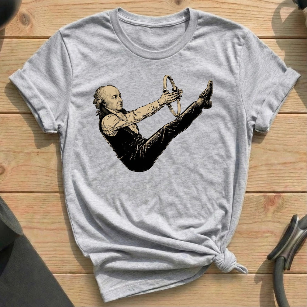 Adams Teaser T-shirt - in MindCloth Pilates Tshirt Collection