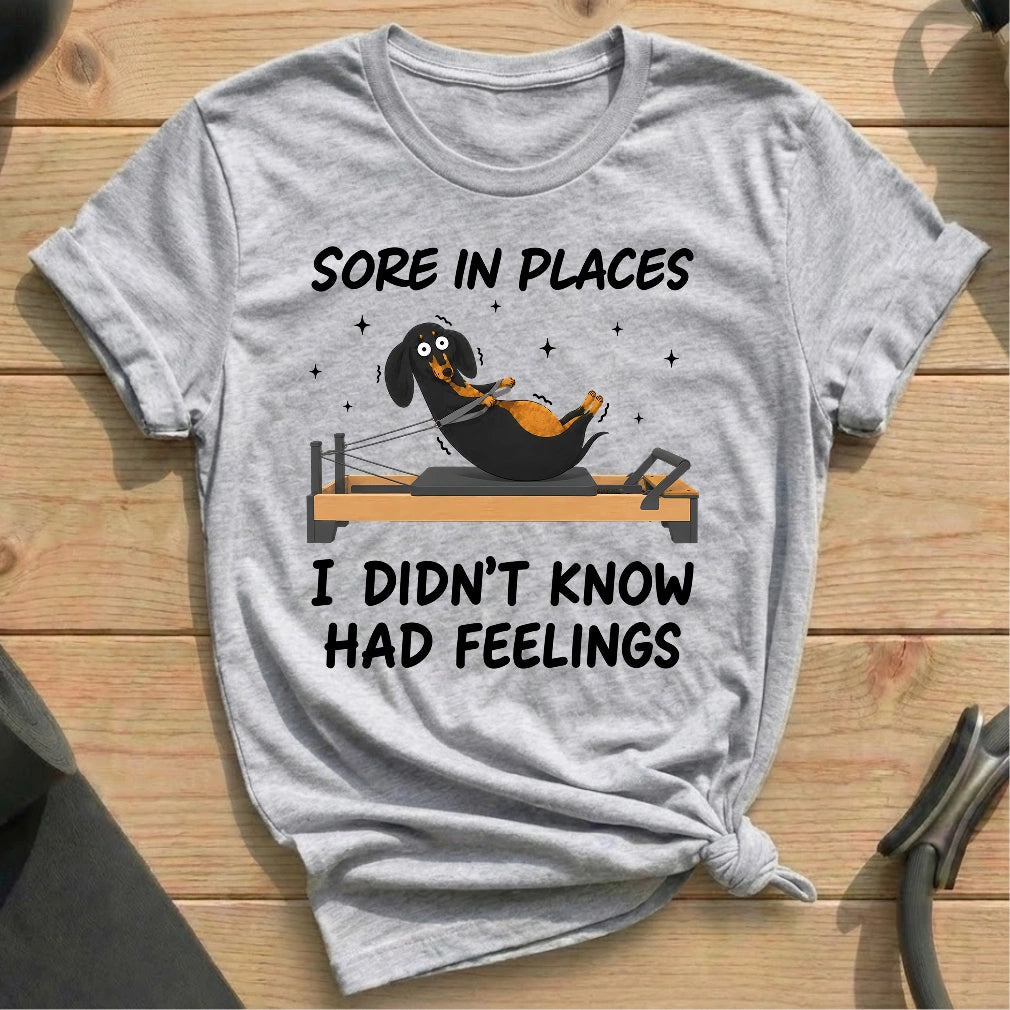 All Sore T-shirt - in MindCloth Pilates Tshirt Collection