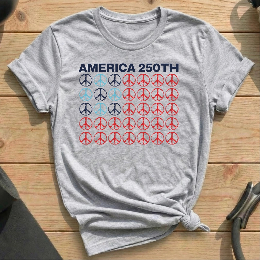 America 250th Peace T-shirt