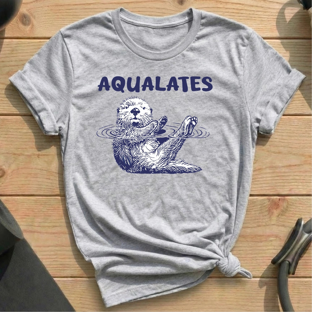 Aqualates T-shirt - in MindCloth Pilates Tshirt Collection