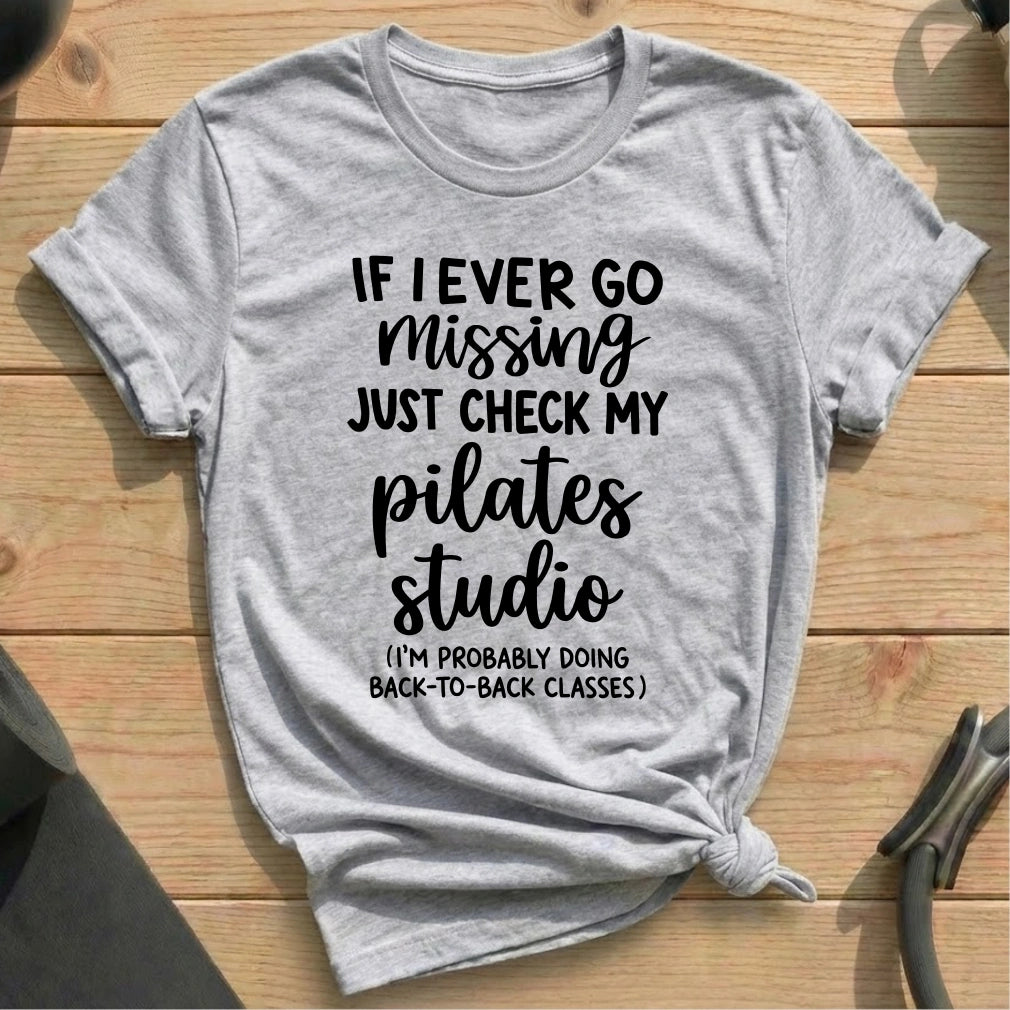 Back To Back Classes T-shirt - in MindCloth Pilates Tshirt Collection