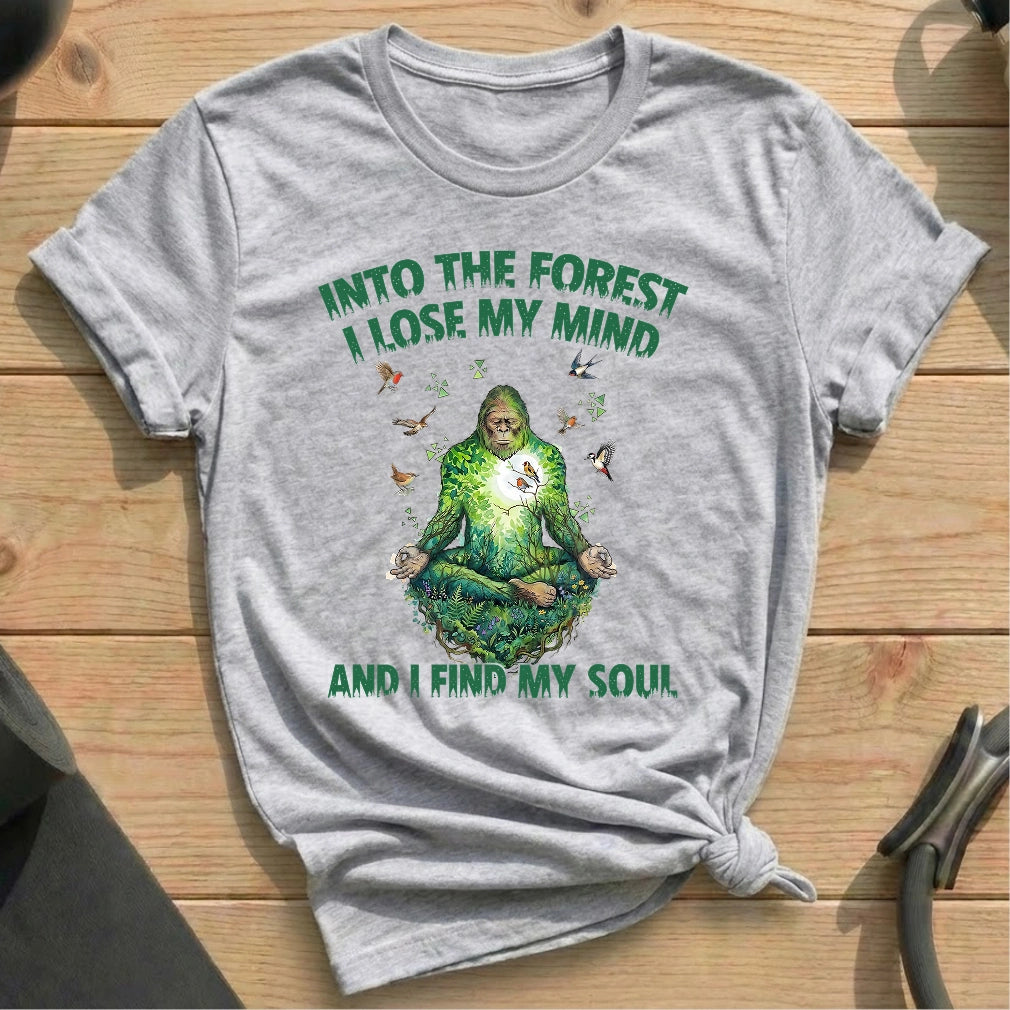 Bigfoot Meditate T-shirt
