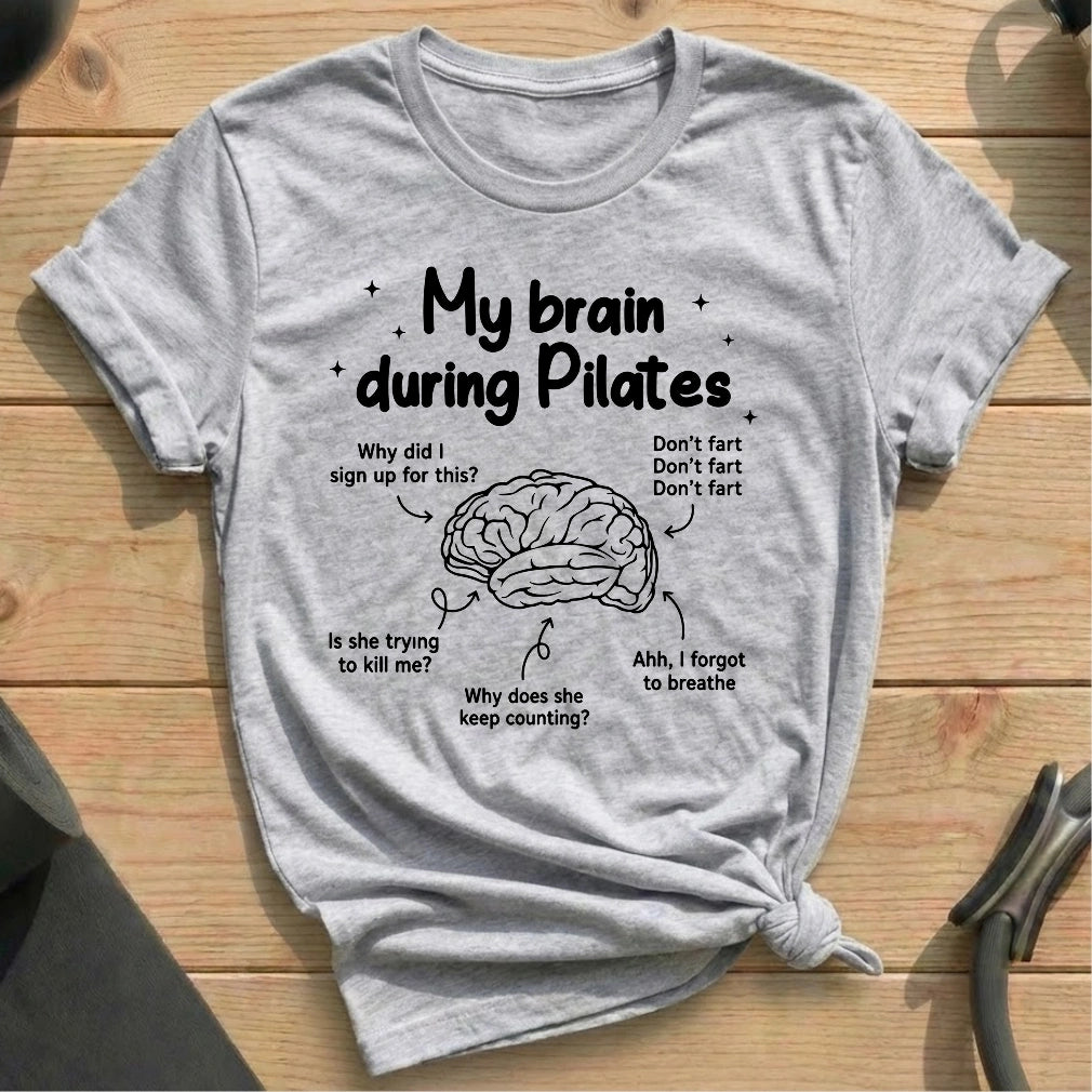 Brain During Pilates T-shirt