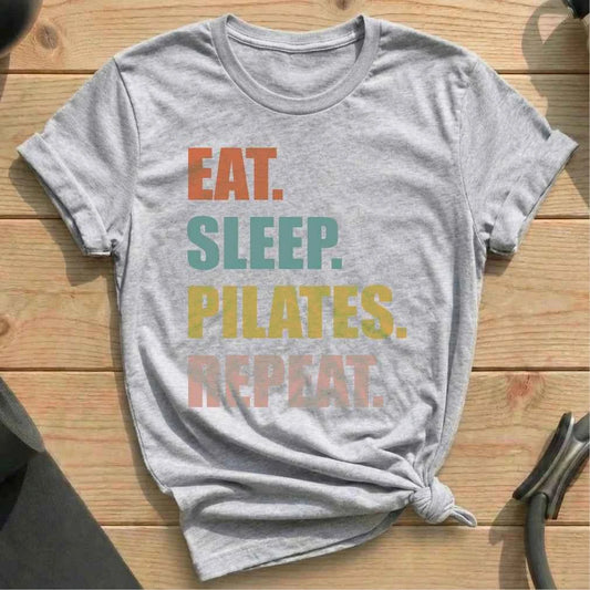 Eat Sleep Pilates Repeat T-shirt