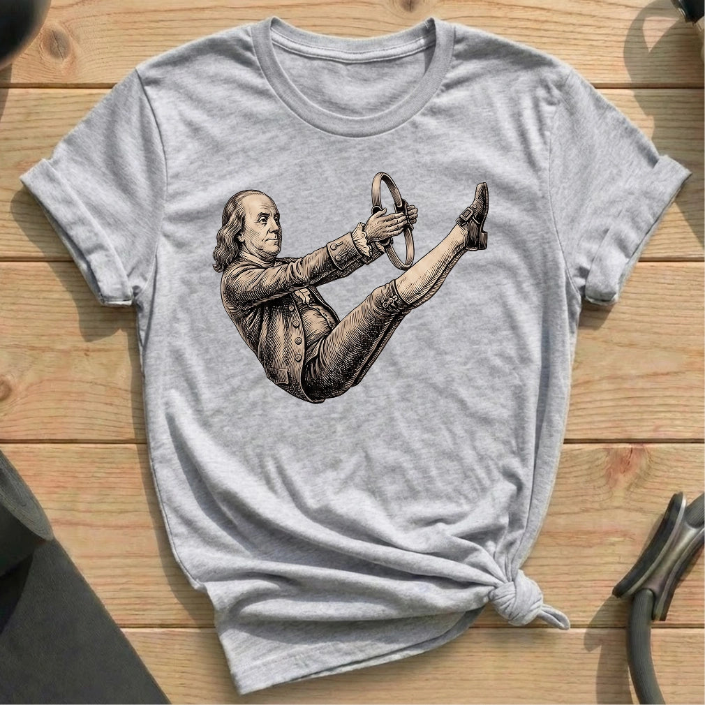 Franklin Teaser T-shirt - in MindCloth Pilates Tshirt Collection