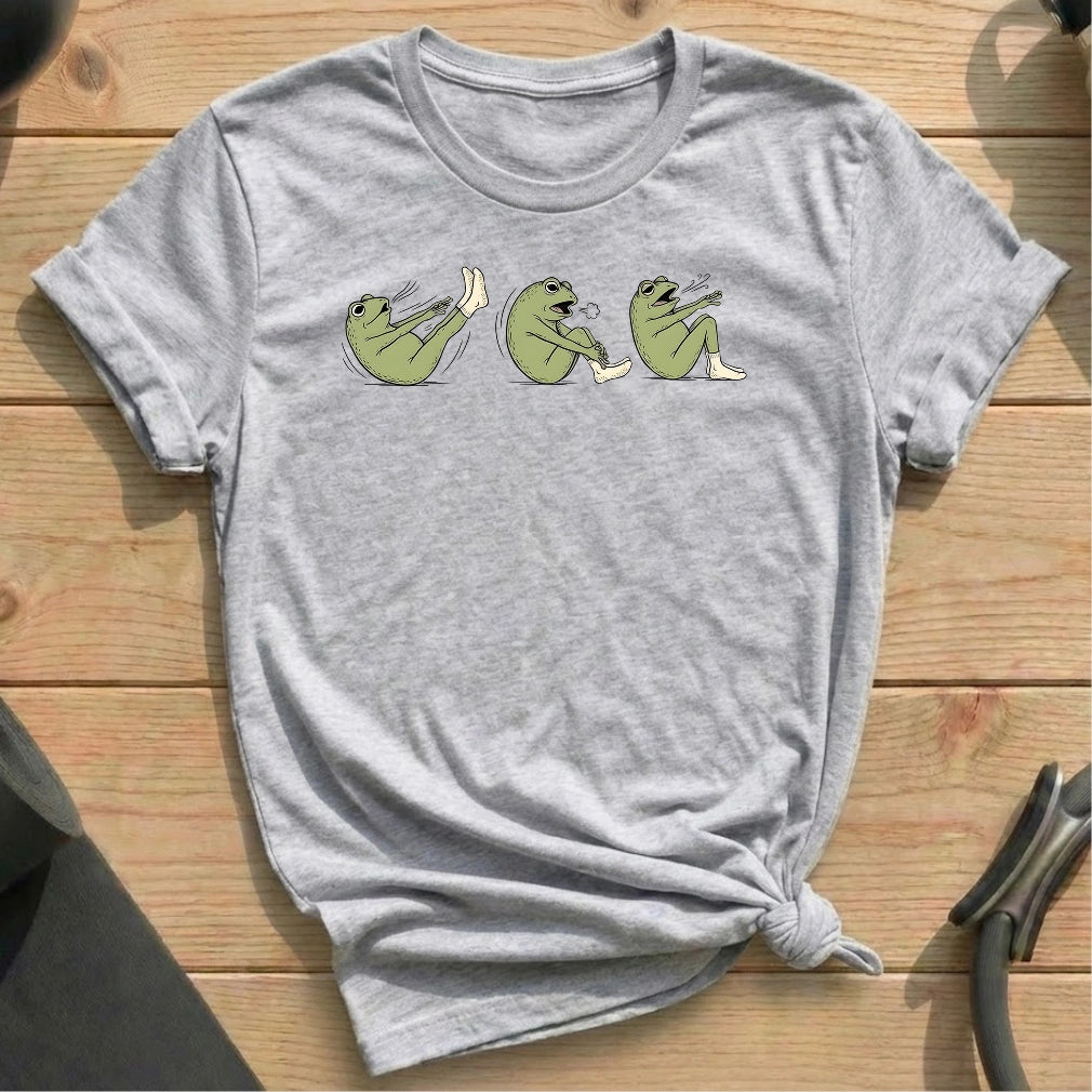 Frog Pilates T-shirt - in MindCloth Pilates Tshirt Collection