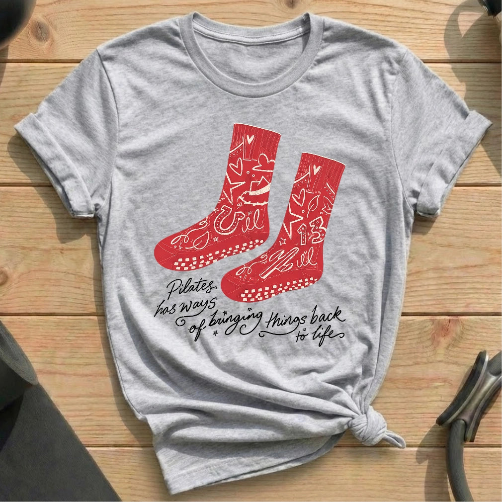 Grip Socks Has Ways T-shirt