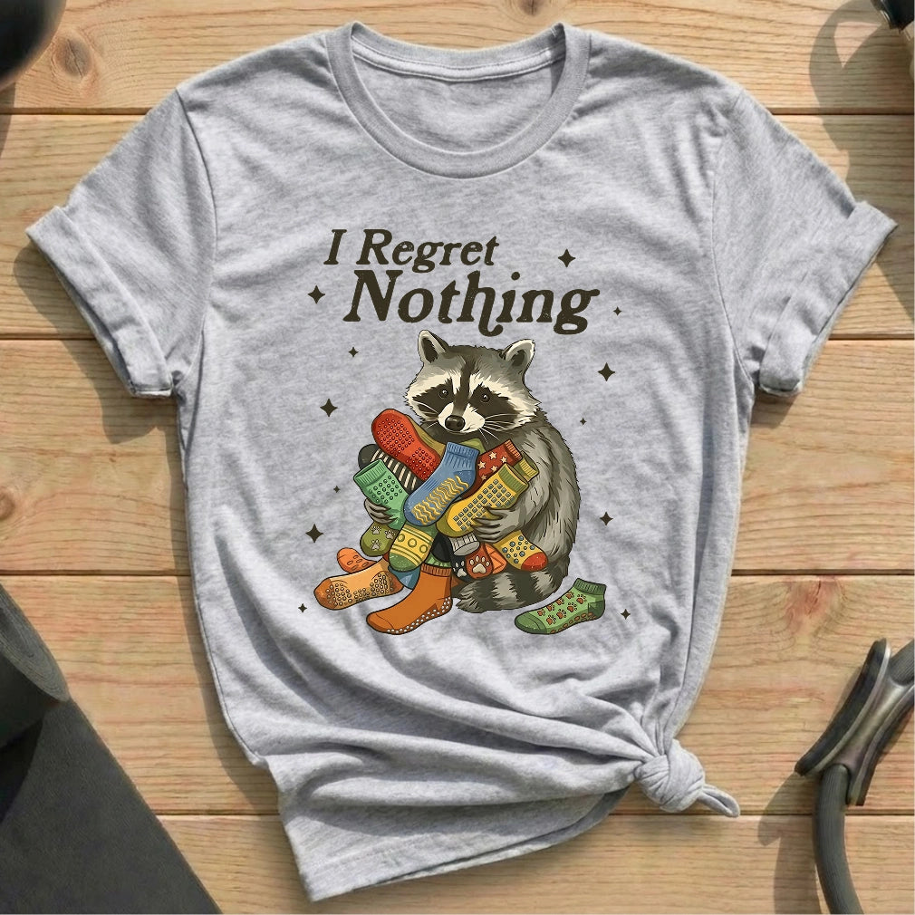 I Regret Nothing T-shirt - in MindCloth Pilates Tshirt Collection