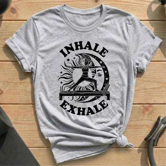Inhale Exhale Cosmic T-shirt