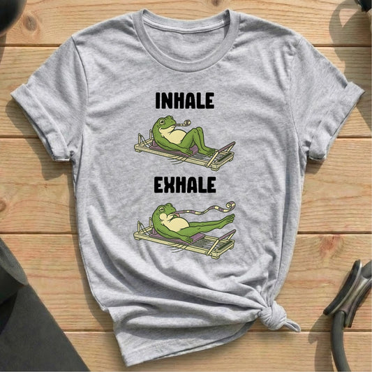 Inhale Exhale Frog T-shirt