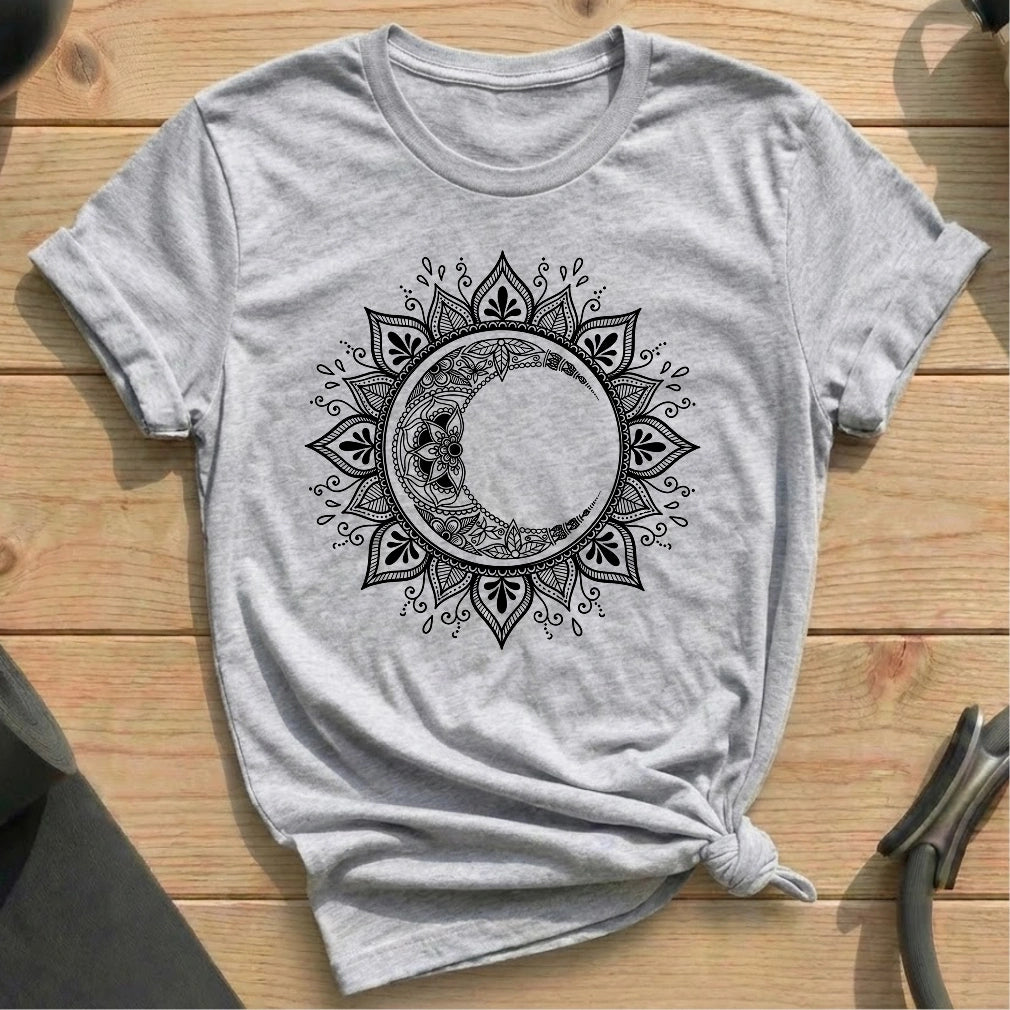 Mandala Moon T-shirt