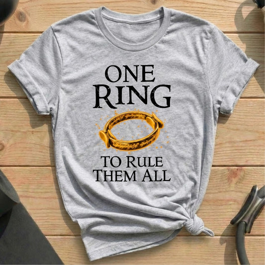 One Ring To Rule Them All T-shirt - in MindCloth Pilates Tshirt Collection