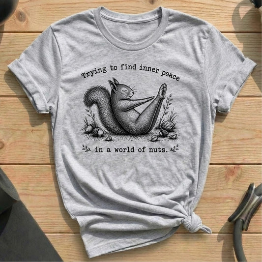Peace In Nuts T-shirt