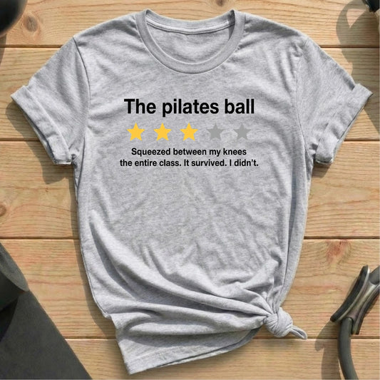 Pilates Ball Rating T-shirt