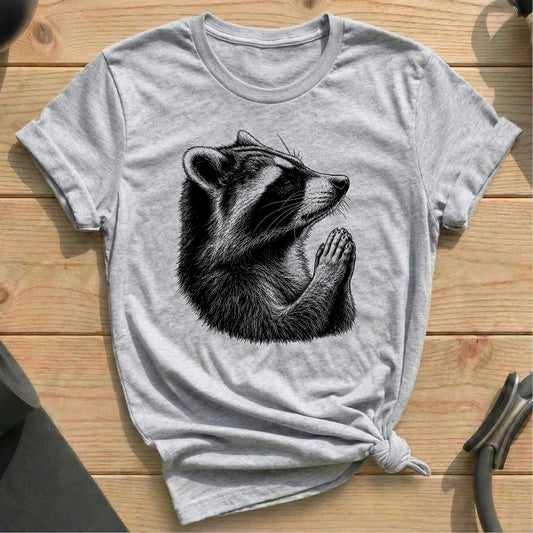 Racoon Meditate T-shirt