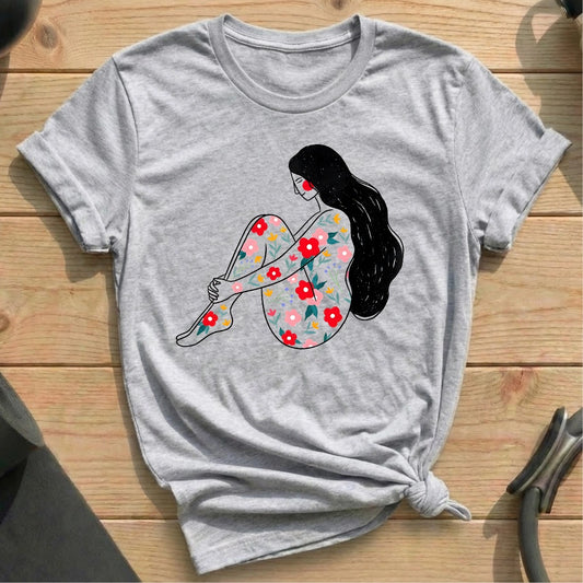 Rolling In The Deep T-shirt - in MindCloth Pilates Tshirt Collection