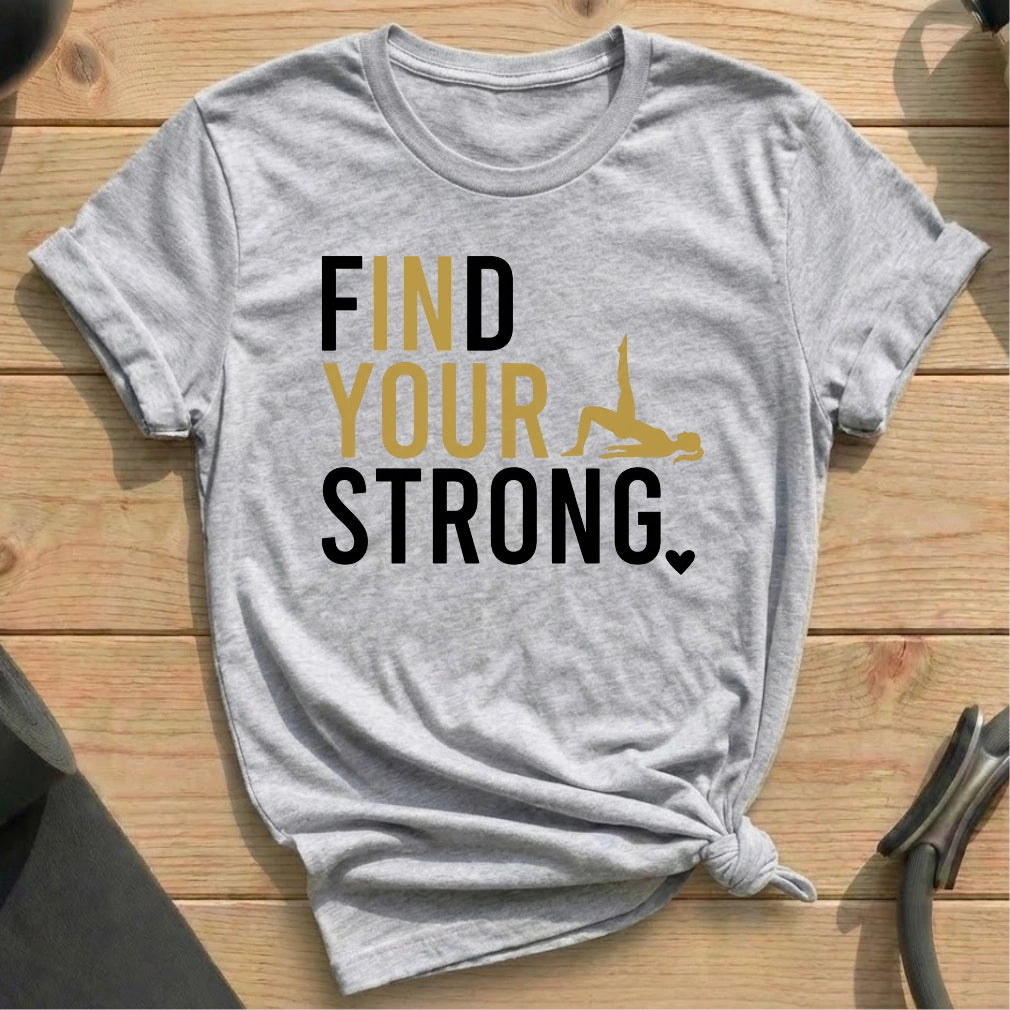 Strong In You T-shirt - in MindCloth Pilates Tshirt Collection