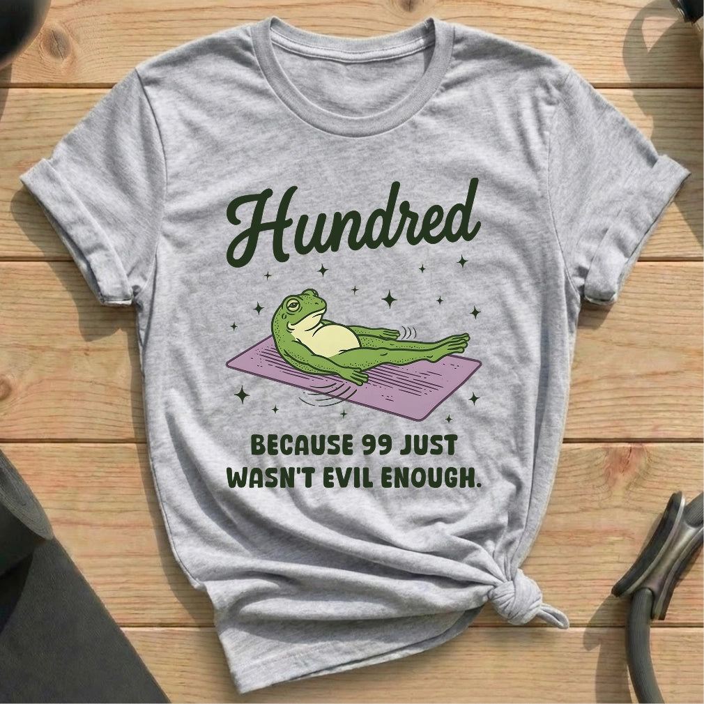 The Hundred Evil T-shirt - in MindCloth Pilates Tshirt Collection