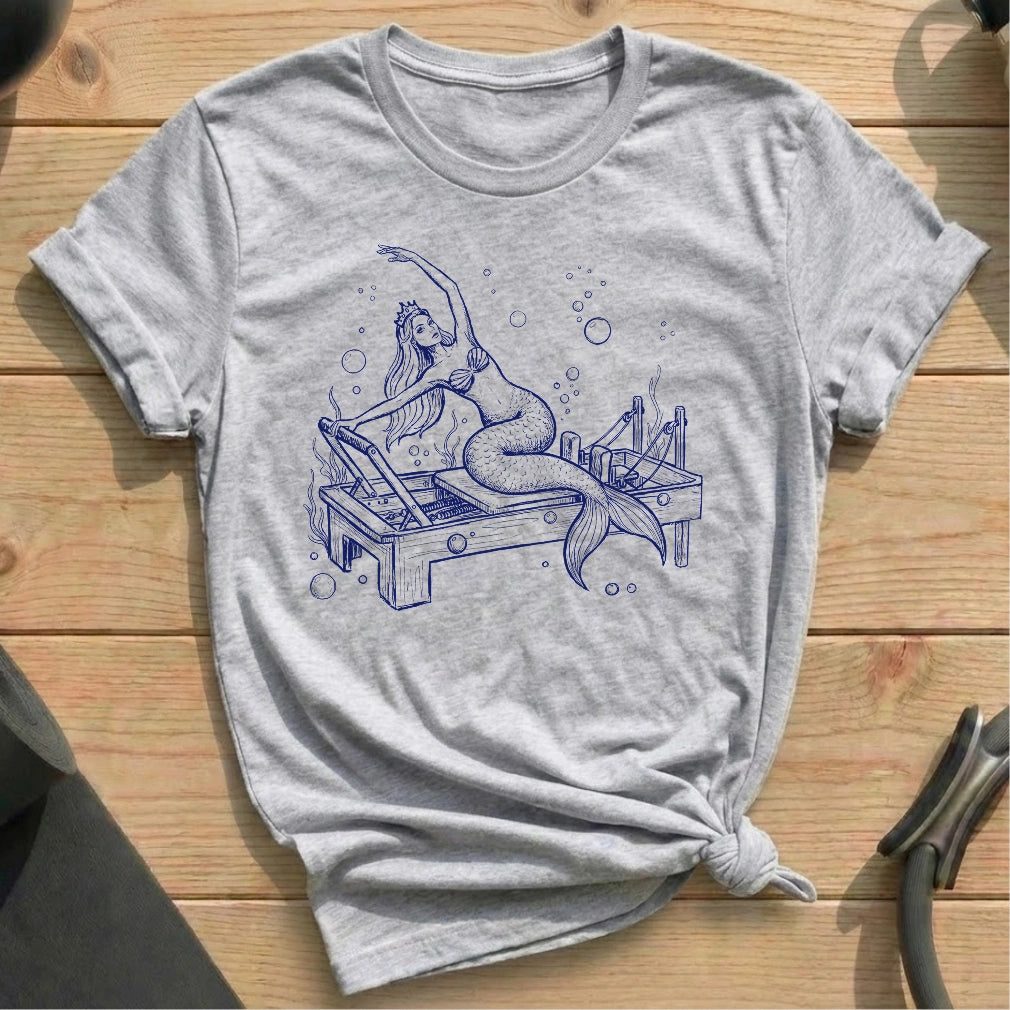The Mermaid T-shirt - in MindCloth Pilates Tshirt Collection