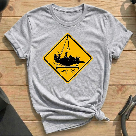 Warning Dinosaur T-shirt