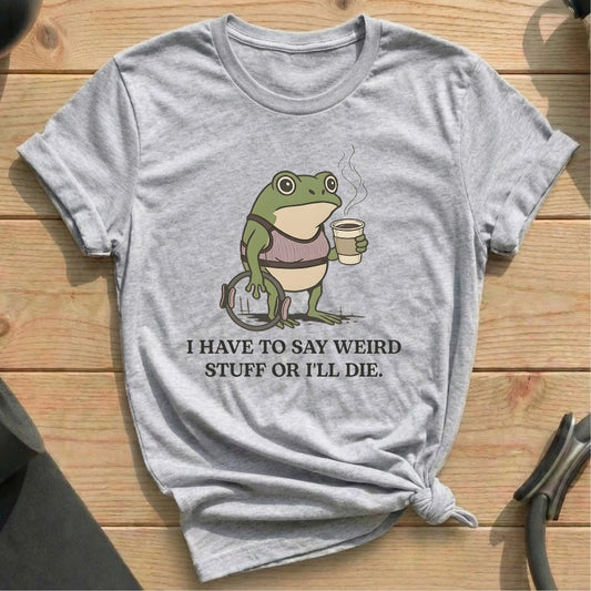 Weird Instructor T-shirt - in MindCloth Pilates Tshirt Collection