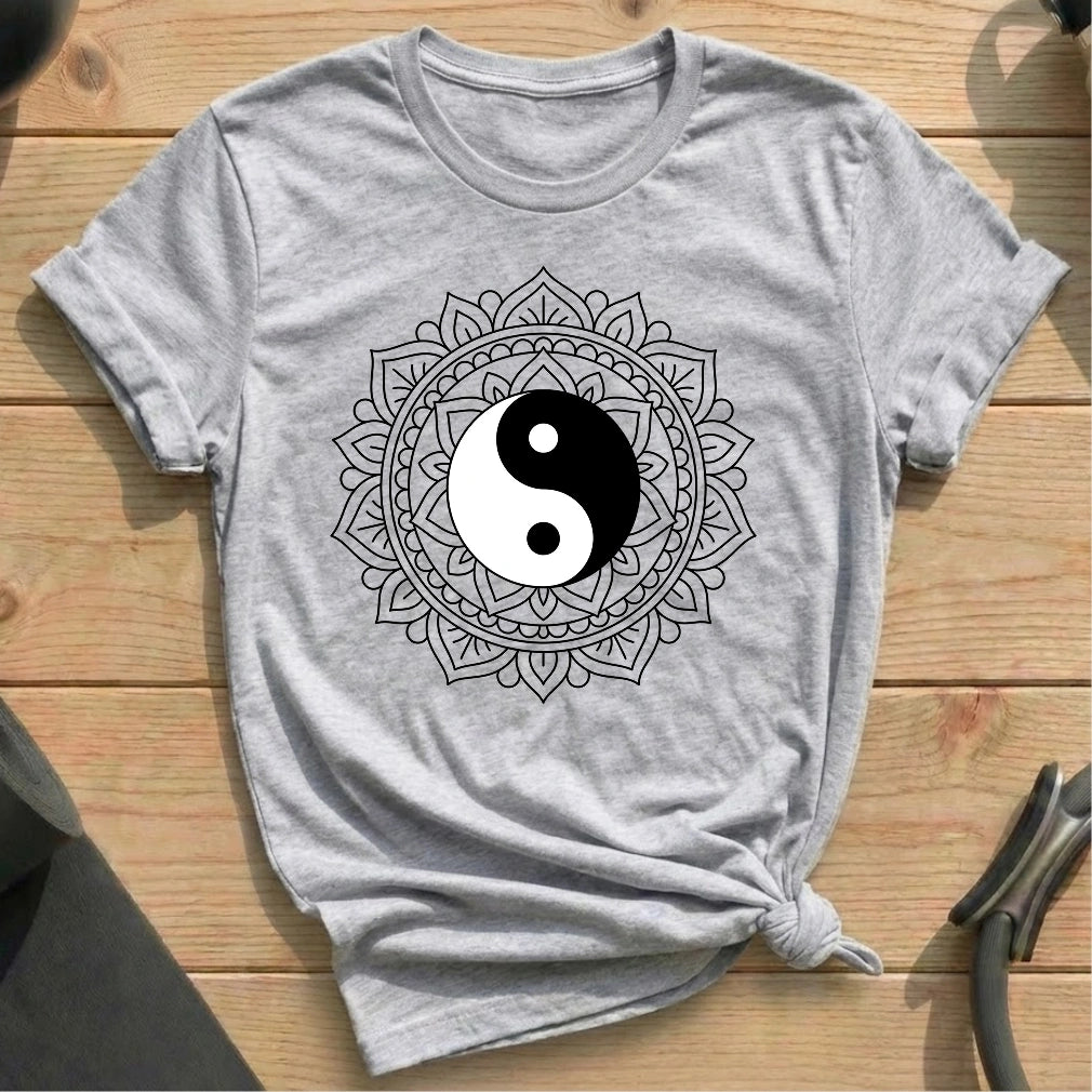 Yin Yang Mandala T-shirt