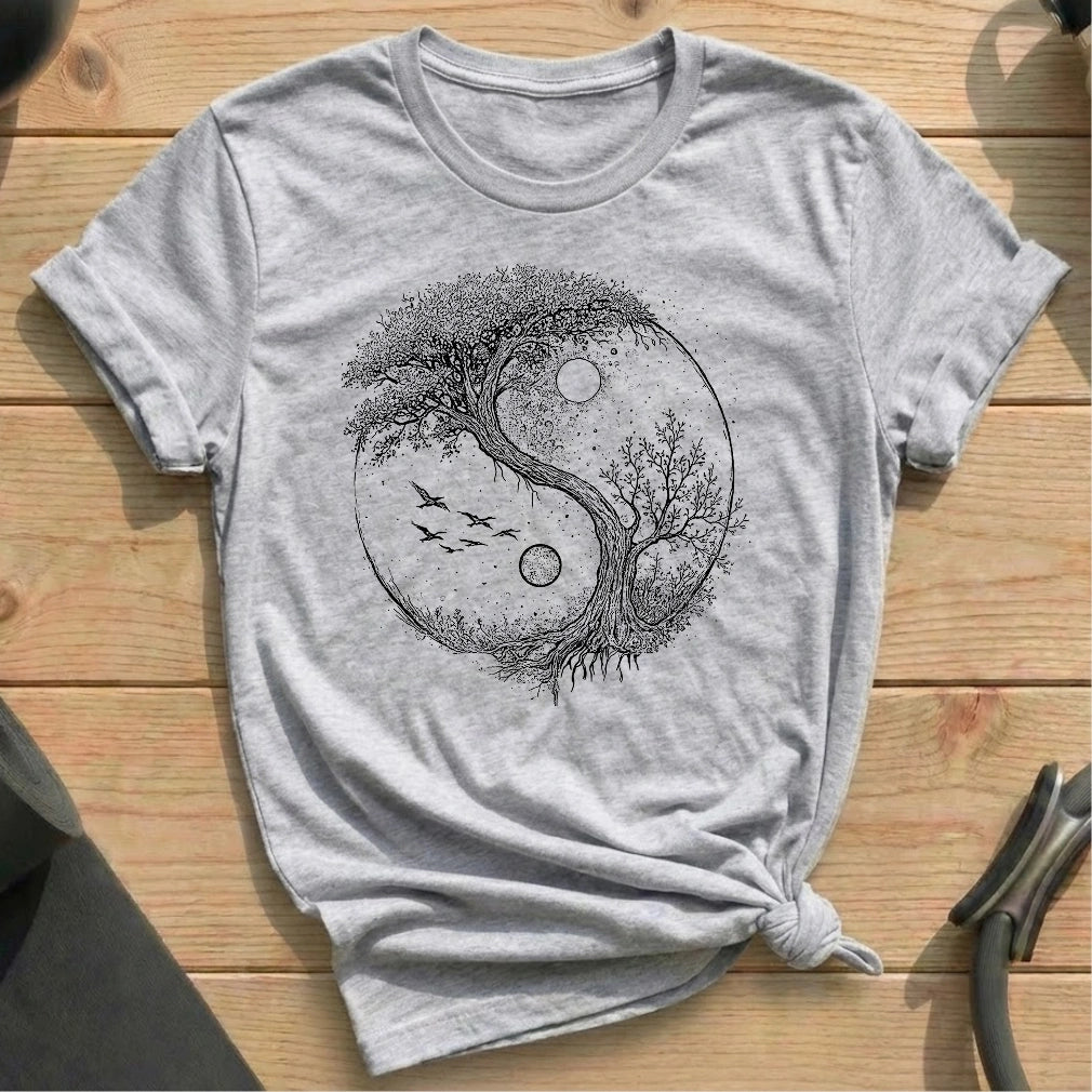 Yin Yang Tree T-shirt