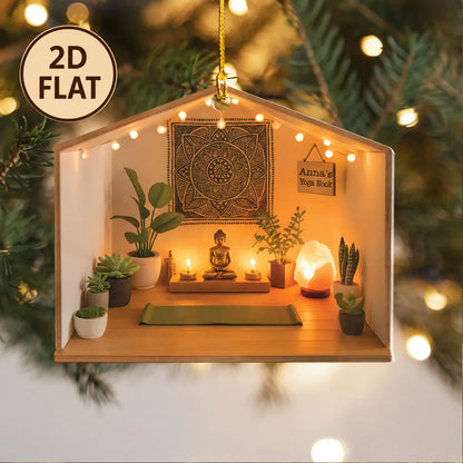 Yoga Nook Acrylic Ornament