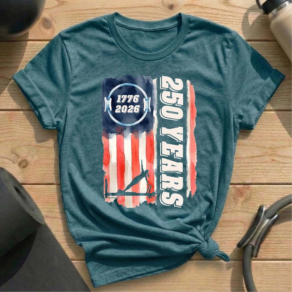 250 Years Watercolour Pose T-shirt