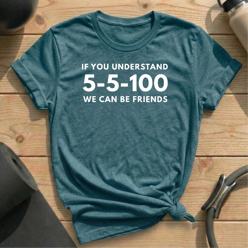 5-5-100 T-shirt