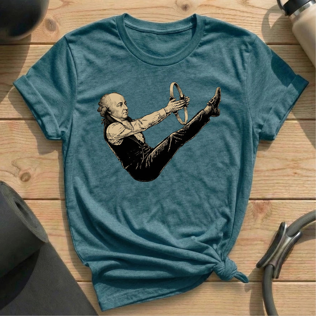 Adams Teaser T-shirt - in MindCloth Pilates Tshirt Collection