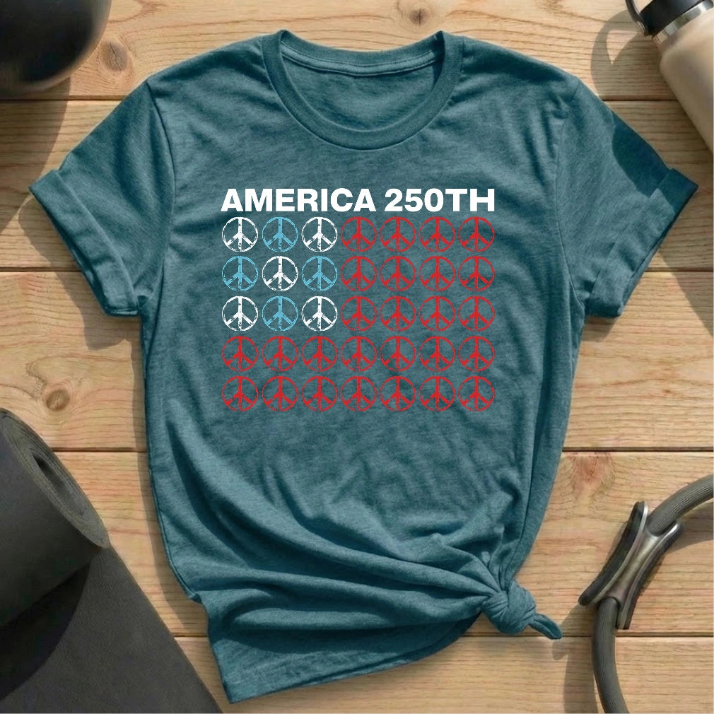 America 250th Peace T-shirt