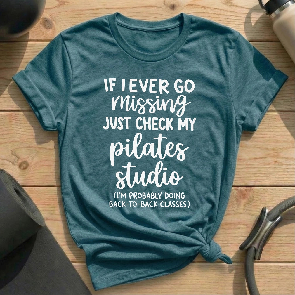 Back To Back Classes T-shirt - in MindCloth Pilates Tshirt Collection