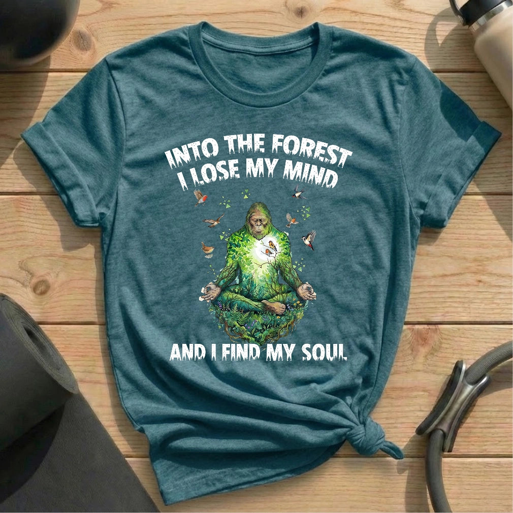 Bigfoot Meditate T-shirt