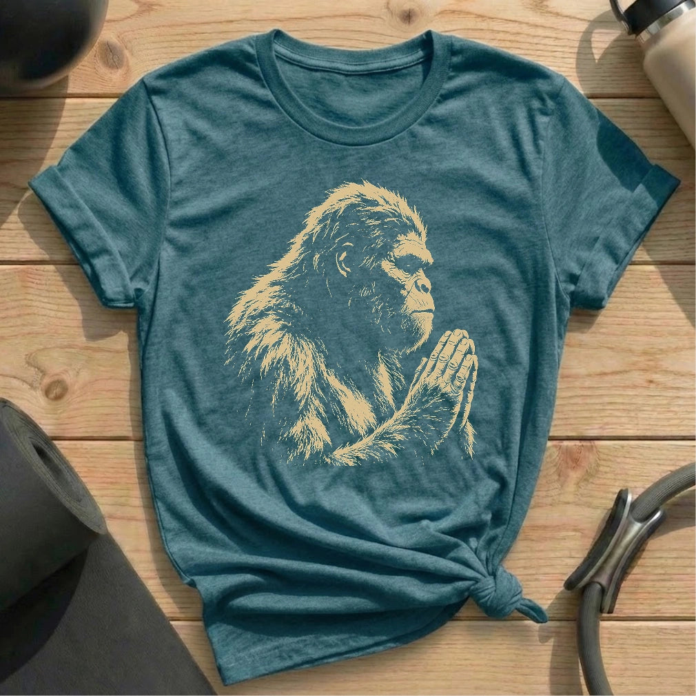 Bigfoot Meditate T-shirt