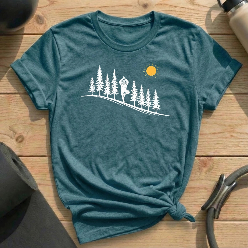 Bigfoot in Forest T-shirt