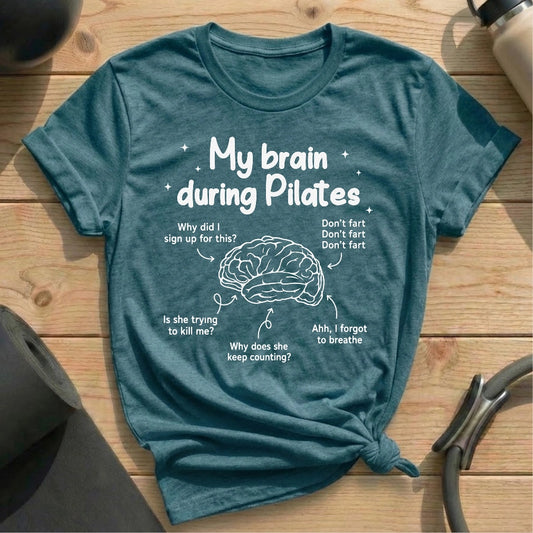 Brain During Pilates T-shirt