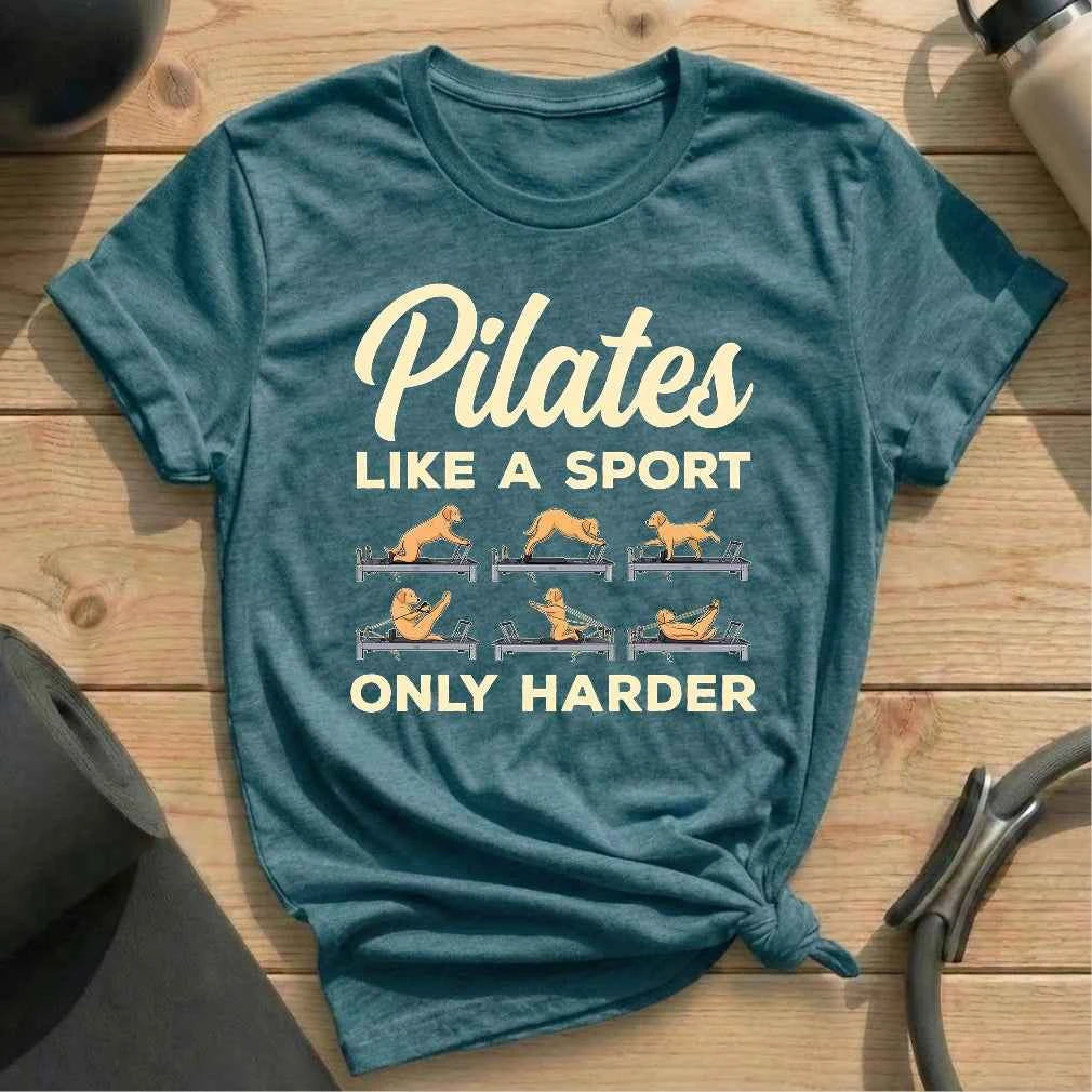 Dog Pilates Like A Sport T-shirt