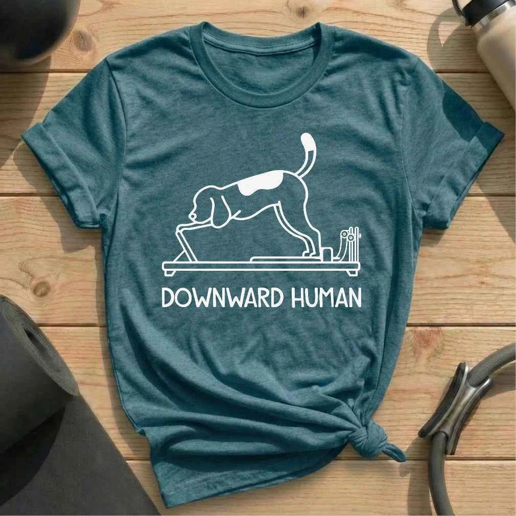 Downward Human T-shirt