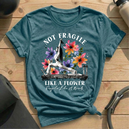 Fragile Like Bomb T-shirt - in MindCloth Pilates Tshirt Collection
