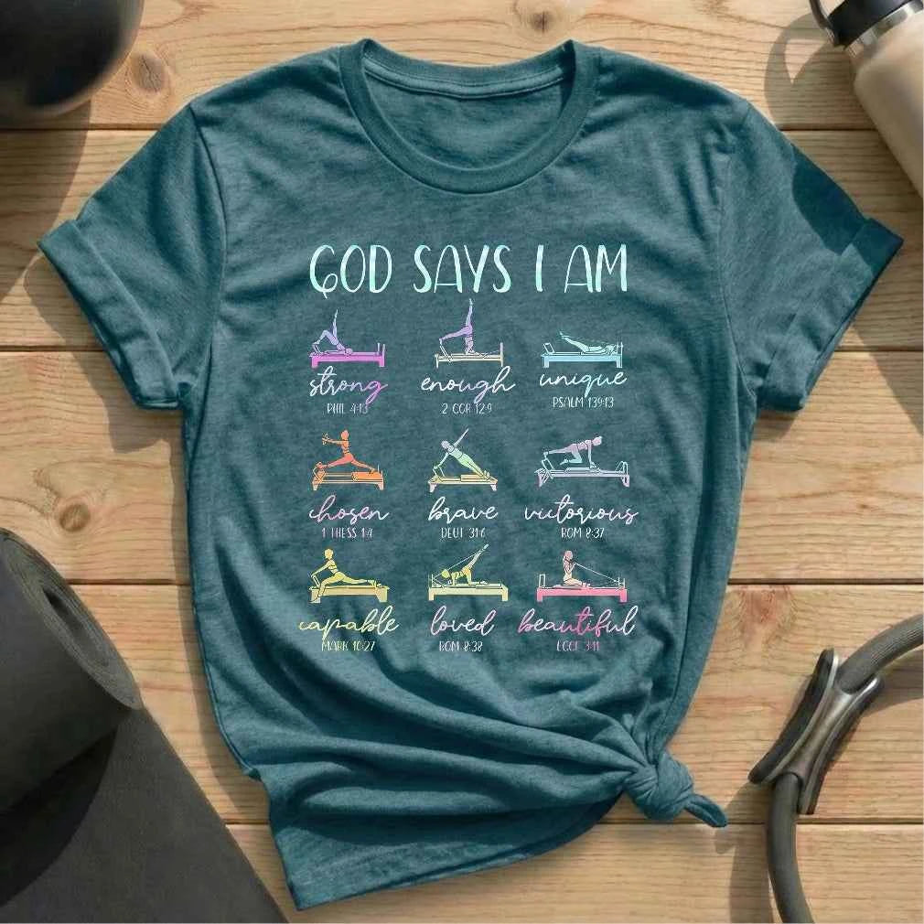 God Says I Am T-shirt